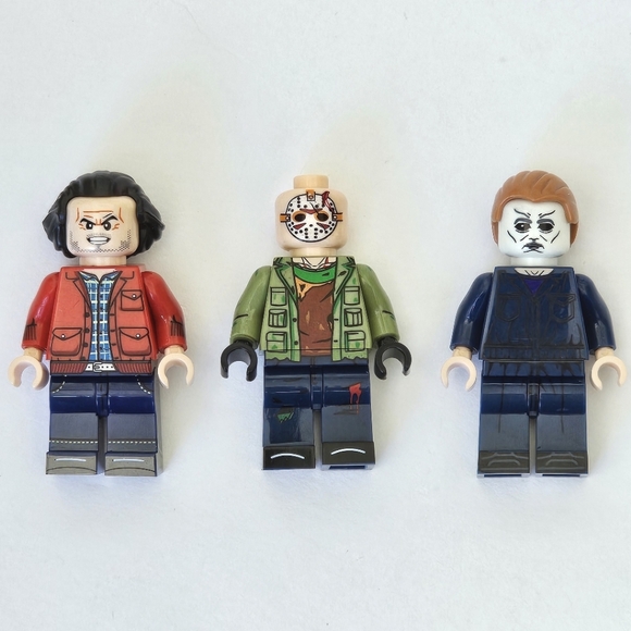 Lot of 15 Lego Compatible Horror Minifigures Jason Freddy Krueger Leatherface - Picture 2 of 11